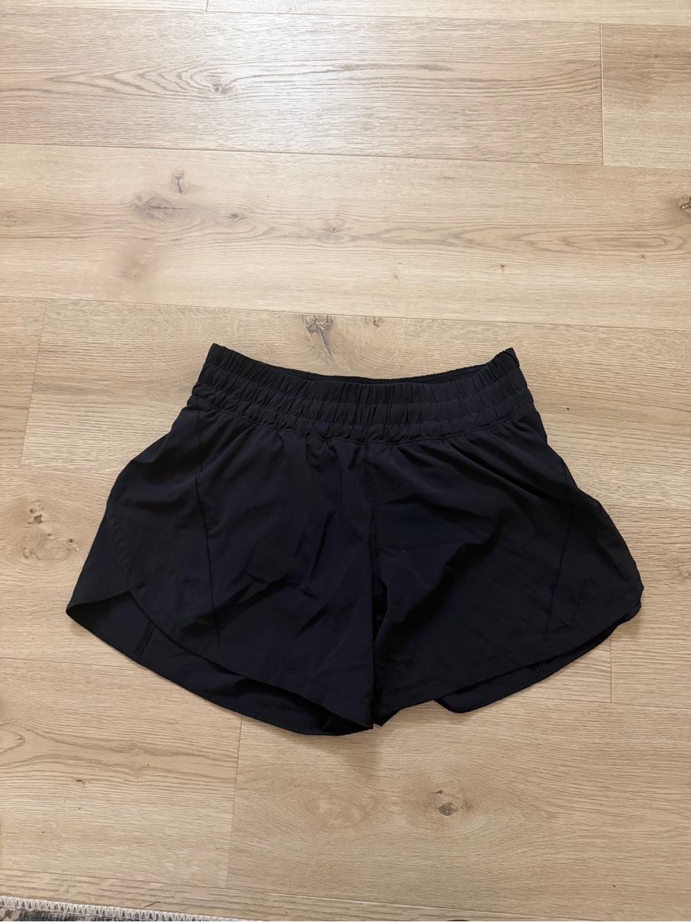 lululemon athletica Black 5 in track that  Athletic Shorts